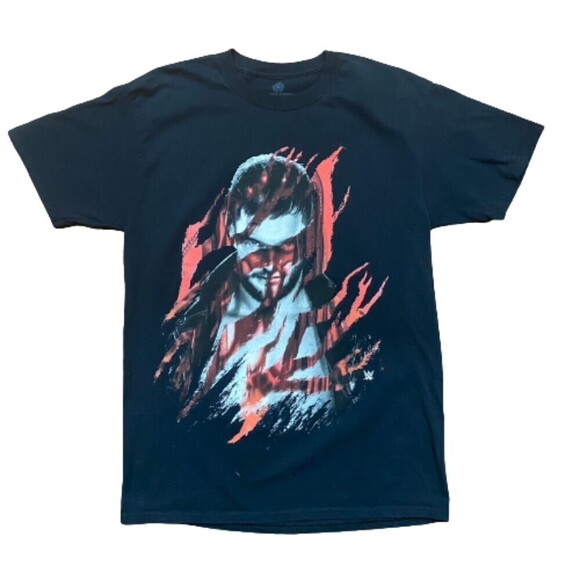 WWE Wrestling Finn Balor 2017 Black Red Cotton T-Shirt Men's Size Medium - Picture 1 of 7